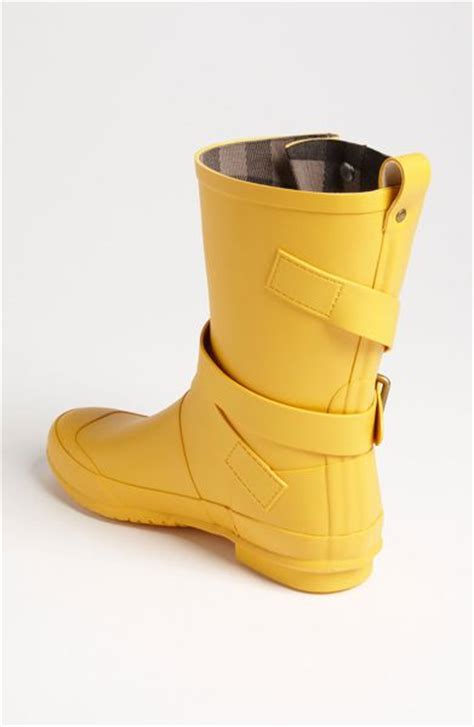 yellow burberry rain jacket|Burberry rain boots clearance.